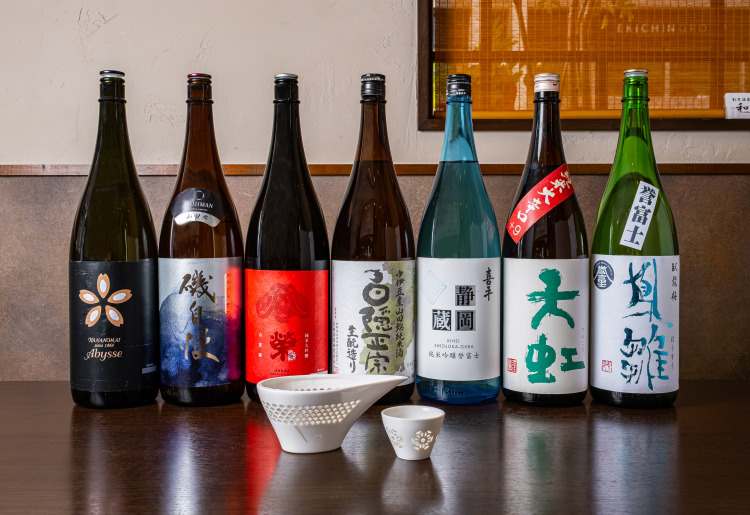 ◆静岡県内の地酒 ※仕入れによって異なる場合があります